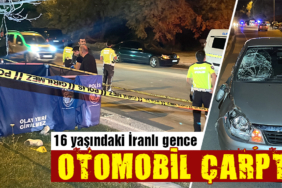 Kütahya'da otomobilin çarptığı İranlı genç öldü