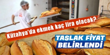 Kütahya'da ekmek fiyatlarının artması bekleniyor