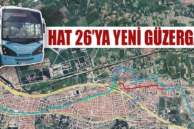 Kütahya'da hat 26’ya yeni güzergâh
