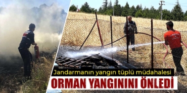 kütahya jandarma orman yangını