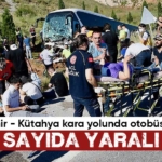 Eskişehir – Kütahya kara yolunda otobüs kazası