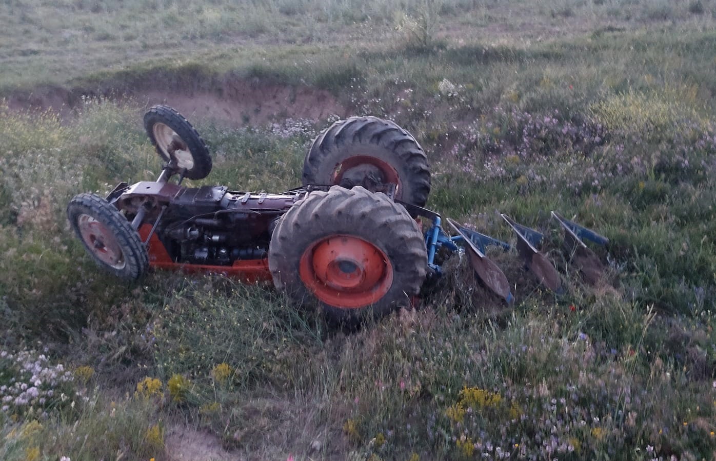 Kütahya'da traktör kazası : 1 ölü