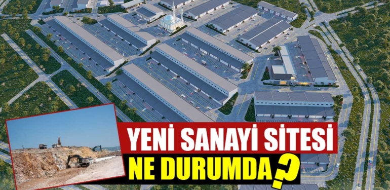 Kütahya’da Yeni Sanayi Sitesi’nde ilk etap gün sayıyor