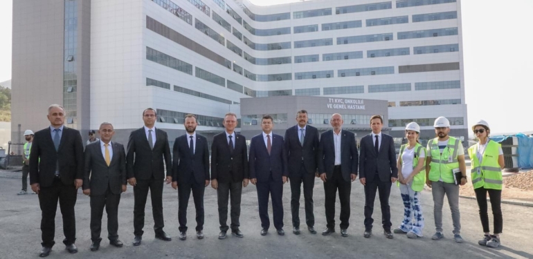 Sağlık Bakan Yardımcısı Kırbıyık, Şehir Hastanesi inşaatını inceledi
