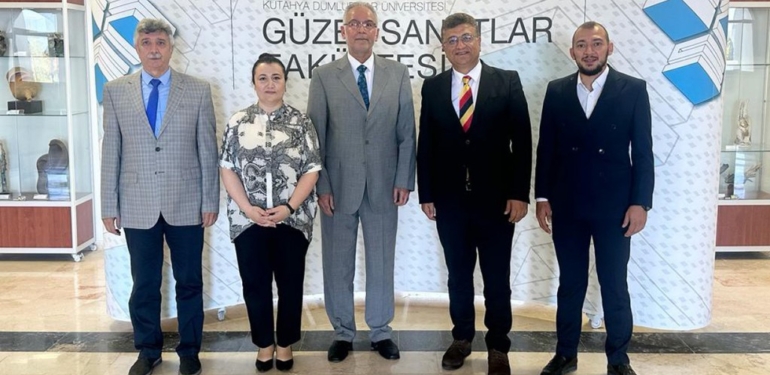 DPÜ Rektöründen Güzel Sanatlar fakültesine ziyaret