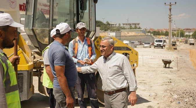 Kütahya Şehir Hastanesi için mesai sürüyor
