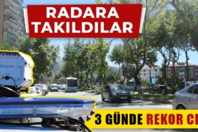 Kütahya'da sürücülere rekor ceza