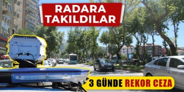 Kütahya'da sürücülere rekor ceza