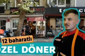 Kütahya’da 12 çeşit baharatlı özel döner