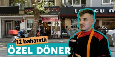Kütahya’da 12 çeşit baharatlı özel döner