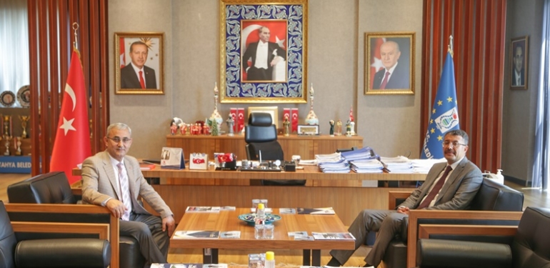 Vali Çelik, Işık Ve Kızıltoprak ile buluştu