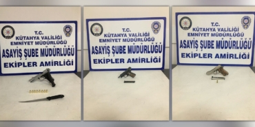 Kütahya’da 313 kişi, 98 araç ve 15 motosiklet denetlendi