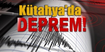 kütahya da deprem