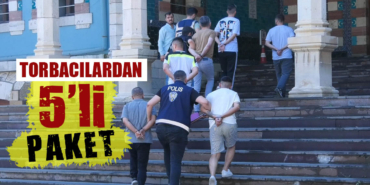 Kütahya’da uyuşturucu operasyonunda 5 torbacı paket oldu