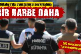 kütahya da uyuşturucu operasyonu