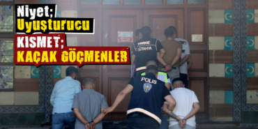 Kütahya’da uyuşturucu operasyonunda kaçak göçmenler yakalandı