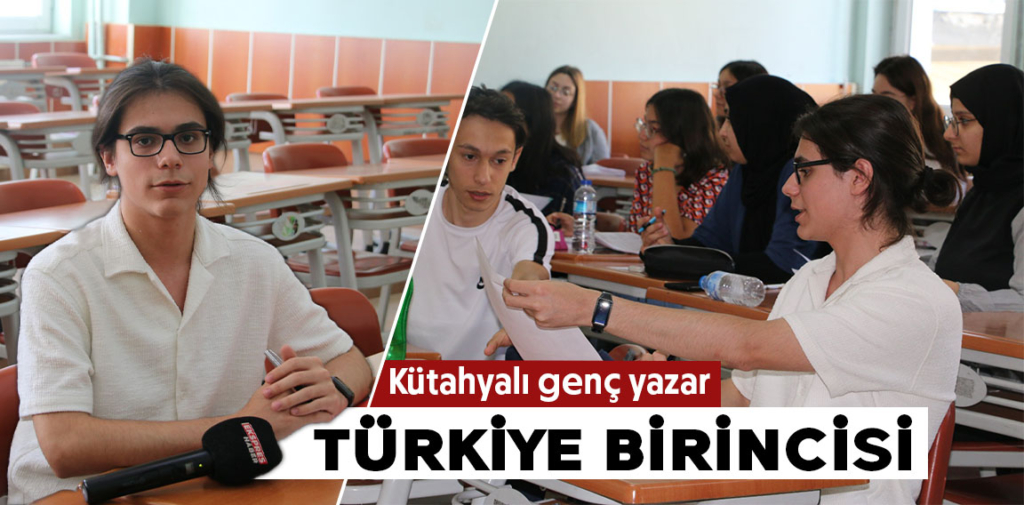 Kütahyalı genç yazar Türkiye birincisi