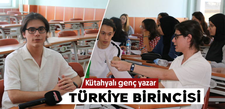 Kütahyalı genç yazar Türkiye birincisi