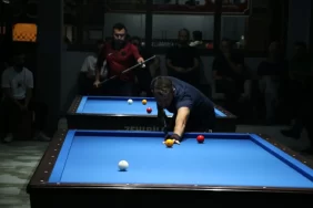 Kütahyalı bilardocular, bu sefer kontenjan için yarıştı