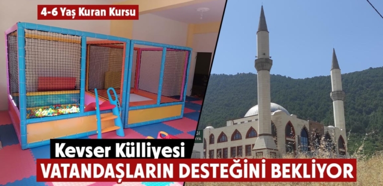 Kütahya’da Kevser Külliyesi halkın desteğiyle açılıyor