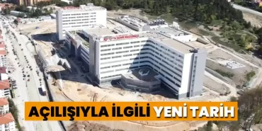 Kütahya Şehir Hastanesi açılış günü belli oldu