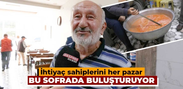 Kütahya’da ihtiyaç sahipleri bu sofrada