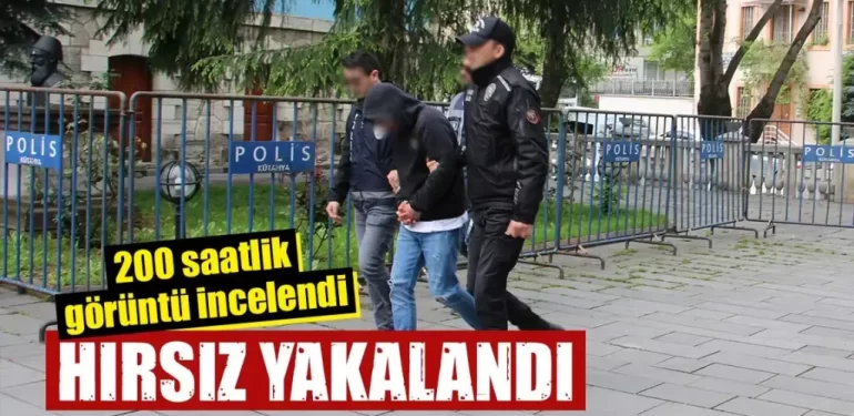Kütahya’da 200 Saatlik Kamera İncelemesiyle Hırsızlık Aydınlatıldı