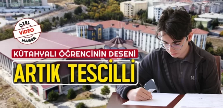 Lise Öğrencisinin Cahit Arf Deseni Onaylandı