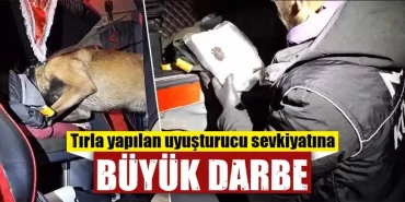 Kütahya’da bir tırda 1 kilo 35 gram kokain ele geçirildi