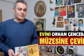 Kütahya'da yaşayan ve Türk müziğinin sevilen ismi Orhan Gencebay'a olan hayranlığını evine yansıtan Aziz Topçu, evini sanatçının posterleri, kasetleri ve objeleri ile donattı.
