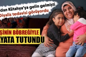 Eşinin verdiği böbrekle yeniden hayata tutunan maria