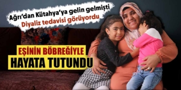 Eşinin verdiği böbrekle yeniden hayata tutunan maria