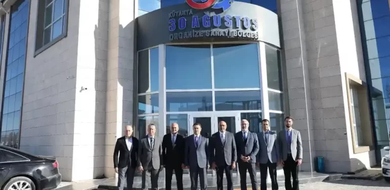Kütahya 30 Ağustos OSB’nin faaliyetleri konuşuldu 