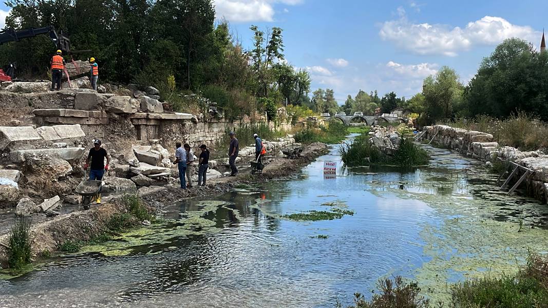 Kütahya’daki antik kentte bulunan baraj turizme kazandırılacak