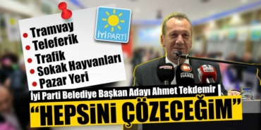 Ahmet Tekdemir, Kütahya'da Tramvay Projesini Tanıttı