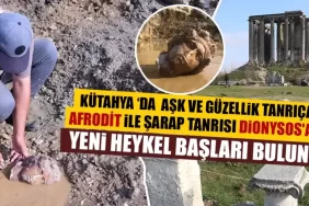 Aizanoi Antik Kenti'nde Heykellerin Bulunduğu Kazılar