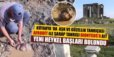 Aizanoi Antik Kenti'nde Heykellerin Bulunduğu Kazılar