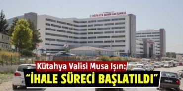 Kütahya Şehir Hastanesi Ulaşım Çözümleri Hız Kazanıyor