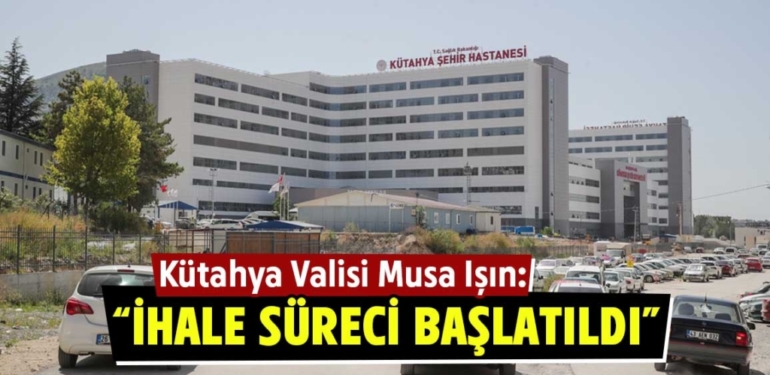Kütahya Şehir Hastanesi Ulaşım Çözümleri Hız Kazanıyor