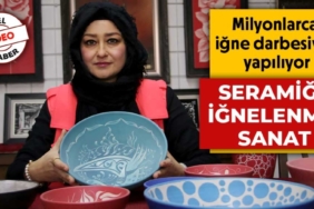 27 Yıllık ustalık Betül Bozbay'ın iğne işleme sanatı