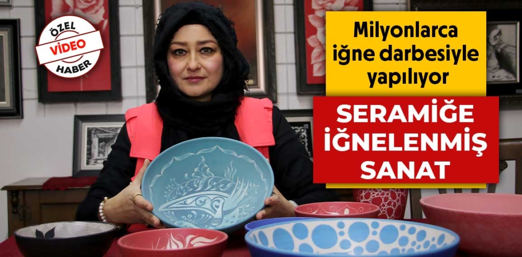 27 Yıllık ustalık Betül Bozbay'ın iğne işleme sanatı