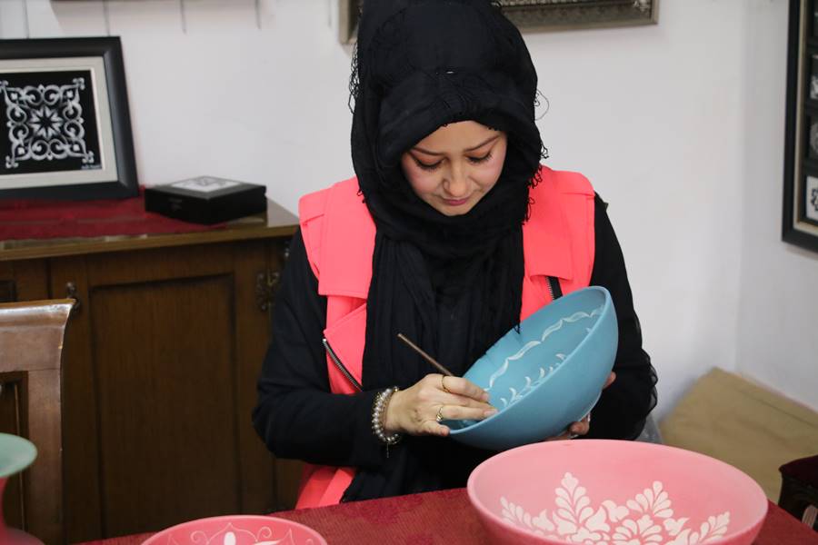 27 Yıllık ustalık Betül Bozbay'ın iğne işleme sanatı