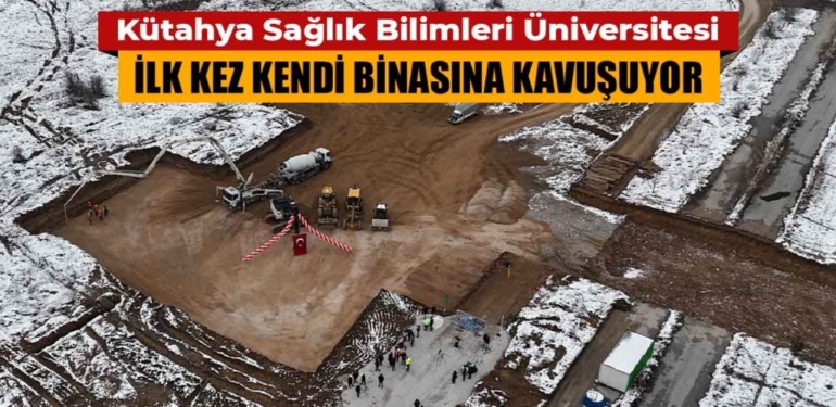 KSBÜ Germiyan kampüsünde ilk temel atıldı