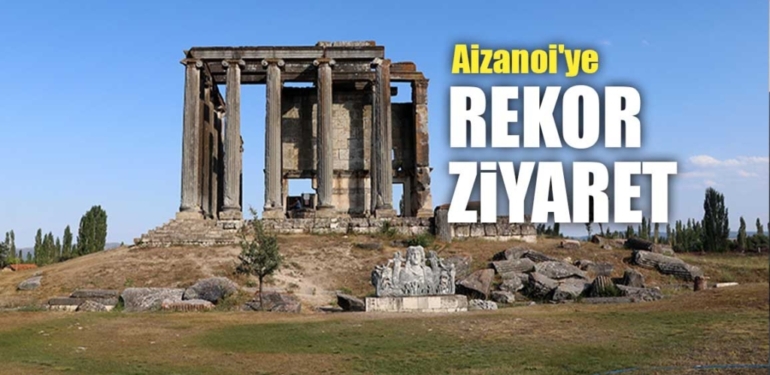 Kütahya Aizanoi Antik Kenti turist sayısı artıyor