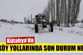 Kütahya’da kapalı köy yolu var mı