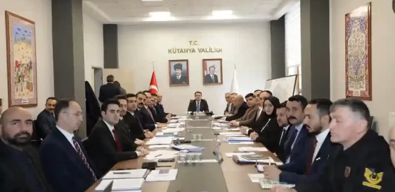 Kütahya’da asayiş ve güvenlik konuşuldu 