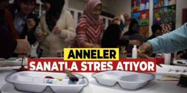 Kütahya’da anneler sanatla terapi oluyor
