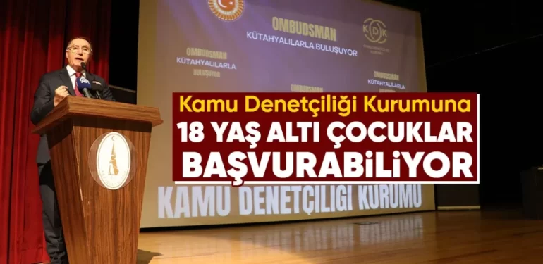 Kamu Başdenetçisi Şeref Malkoç Kütahya’da vatandaşlarla buluştu