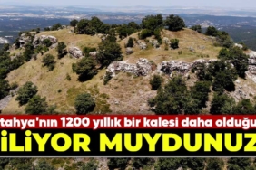 Kütahya'nın 1200 yıllık Kayzer Kalesi