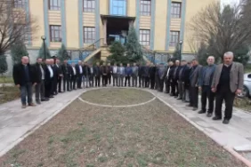 Kütahya'da il genel meclisi başkanı köy muhtarlarıyla buluştu